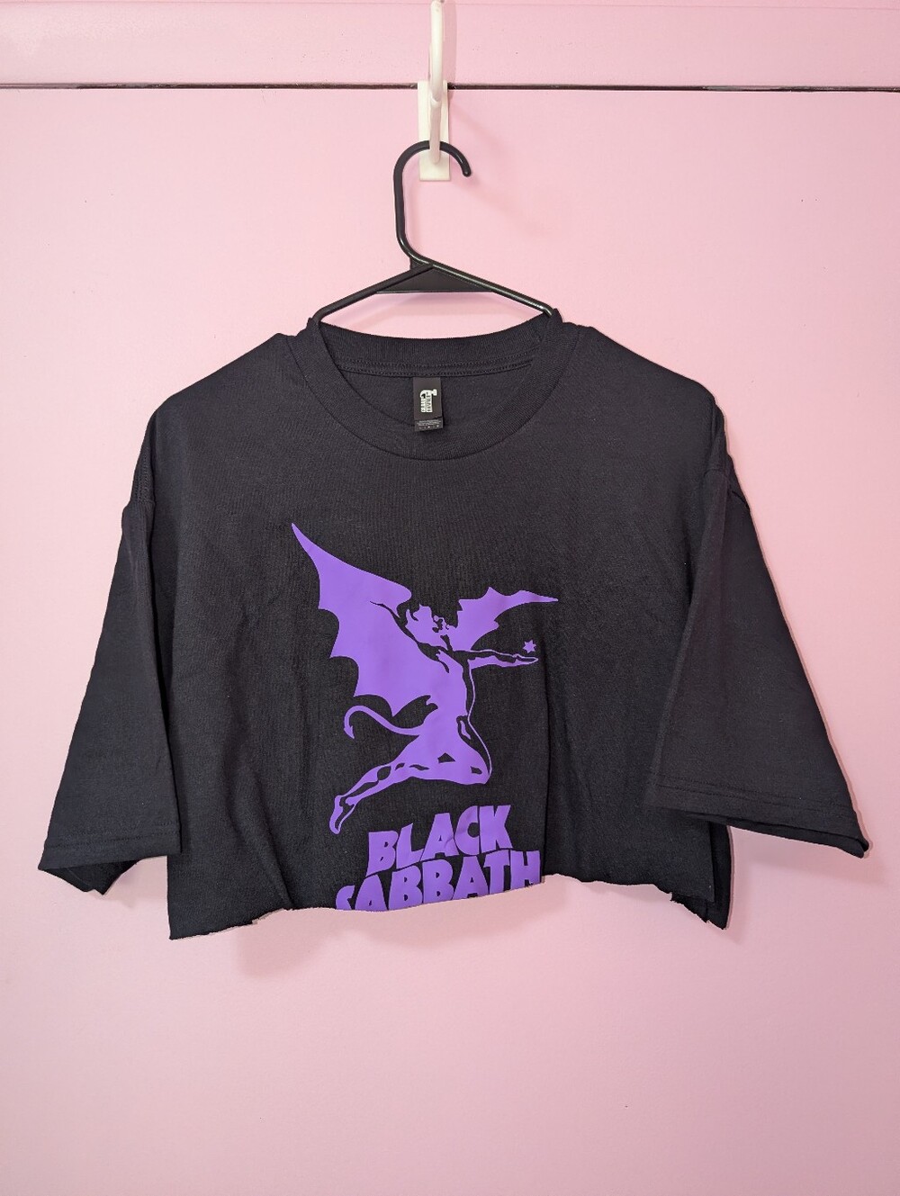 Black Sabbath Cropped Band T-Shirt